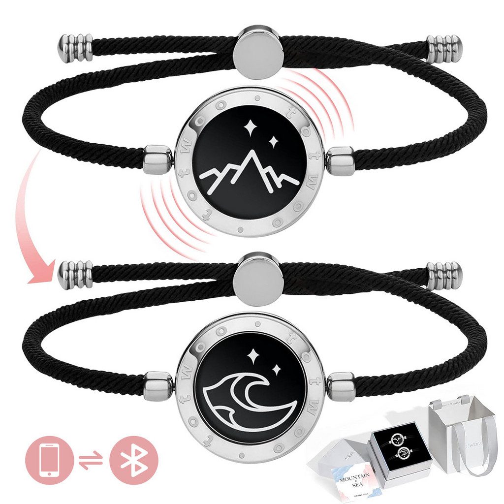 ZEUOPQ TOTWOO Intelligentes Partnerarmband
